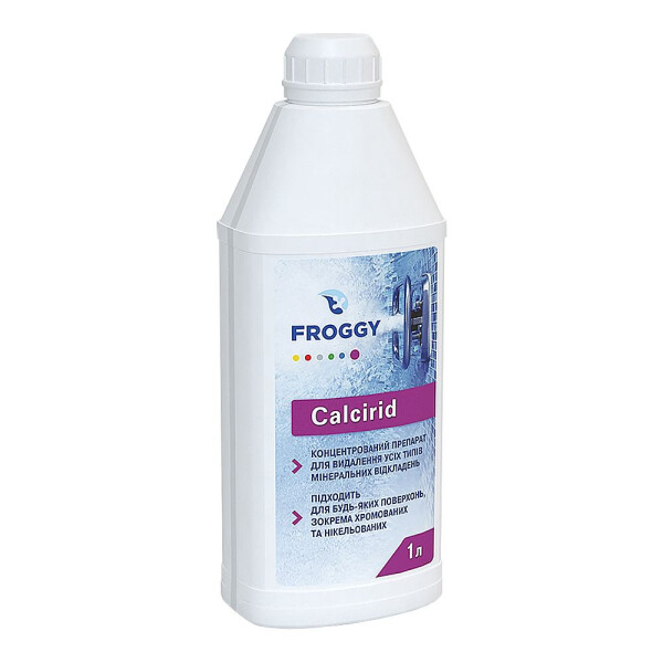 

Жидкость для удаление минеральных отложений Froggy "Calcirid" 1 л