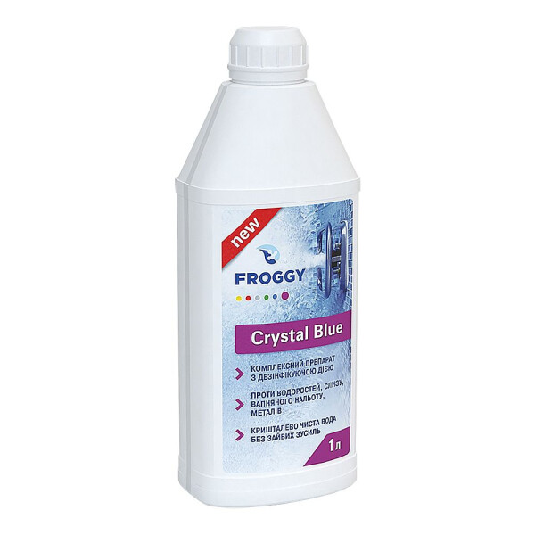 

Комплексное средство для ухода за бассейном Froggy "Crystal Blue" 5 л