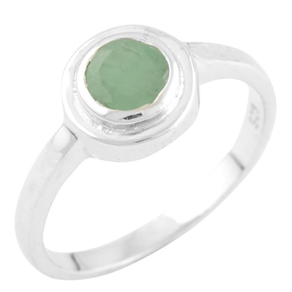 

Кольцо из серебра с изумрудом, размер 18.5 (1554726)