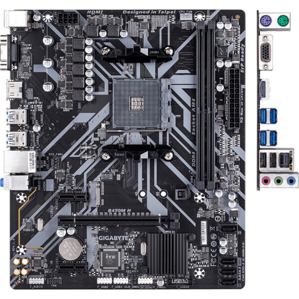 

GIGABYTE B450M H
