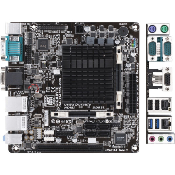 

Gigabyte GA-J3455N-D3H