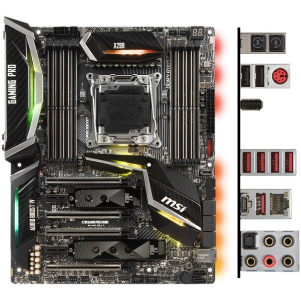 

MSI X299 GAMING PRO CARBON