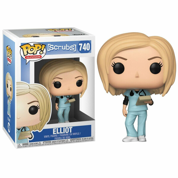 

Фигурка Funko Pop Фанко Поп Клиника Эллиот Scrubs Elliot 10 см Serial S E 740