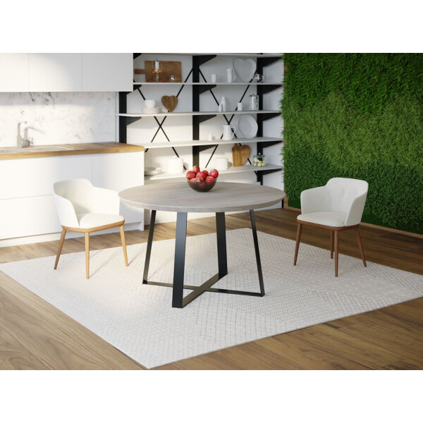 

Обеденный стол HYGGE HG125 Гольстебро Круглый ⌀ 100 см ДСП Дуб Серый (HG12510175ClOPar)