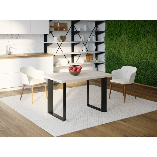 

Обеденный стол HYGGE HG115 Гернінг 150 х 80 х 75 см ДСП Дуб Белый (HG11515875whOPar)