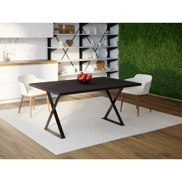 

Обеденный стол HYGGE HG164 Наксков 150 х 80 х 75 см ДСП Дуб Венге (HG16415875weOPar)