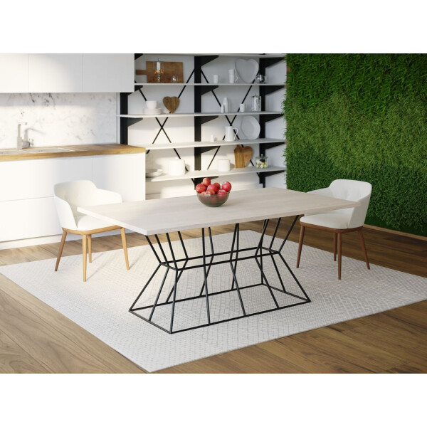 

Обеденный стол HYGGE HG155 Солред Странд 120 х 80 х 75 см ДСП Дуб Белый (HG15512875whOPar)