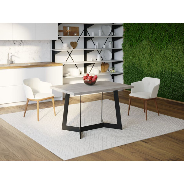 

Обеденный стол HYGGE HG136 Хьорсхольм 150 х 80 х 75 см ДСП Дуб Серый (HG13615875ClOPar)