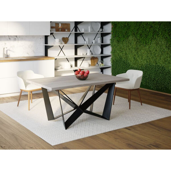 

Обеденный стол HYGGE HG171 Хедехусен 120 х 80 х 75 см ДСП Дуб Серый (HG17112875ClOPar)