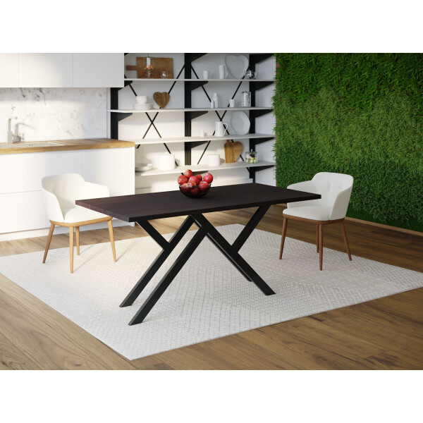

Обеденный стол HYGGE HG042 Траун 150 х 80 х 75 см ДСП Дуб Венге (HG04215875weOPar)