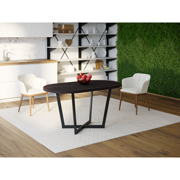 

Обеденный стол HYGGE HG020 Бурно 150 х 80 х 75 см ДСП Дуб Венге (HG02015875weOPar)