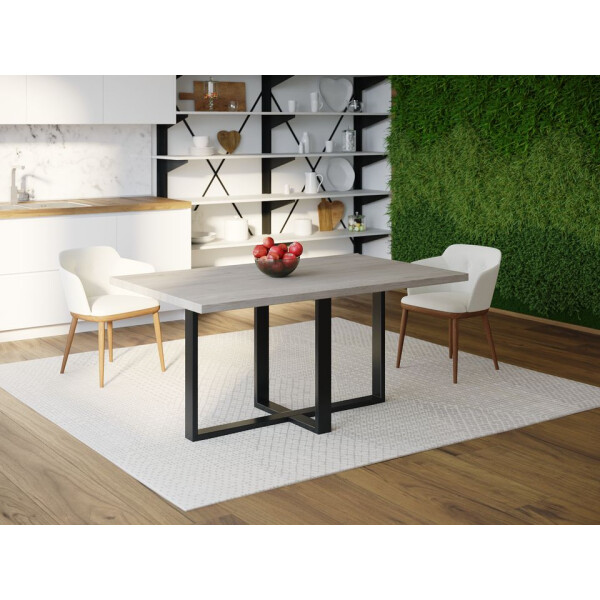 

Обеденный стол HYGGE HG163 Тістед 135 х 80 х 75 см ДСП Дуб Серый (HG16313875ClOPar)
