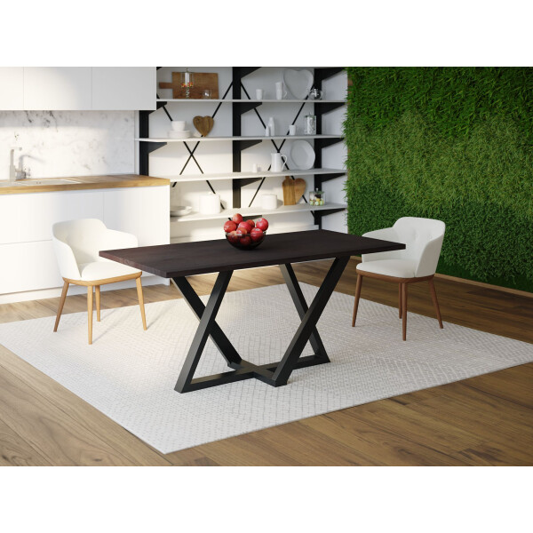 

Обеденный стол HYGGE HG041 Освольд 135 х 80 х 75 см ДСП Дуб Венге (HG04113875weOPar)