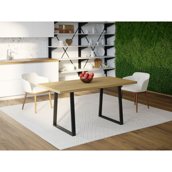 

Обеденный стол HYGGE HG141 Хадерслев 120 х 80 х 75 см ДСП Дуб Светлый (HG14112875RhOPar)