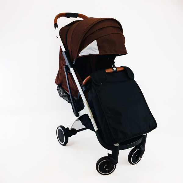 

прогулочная YOYA plus 4-2020, рама белая, расцветка Коричневая