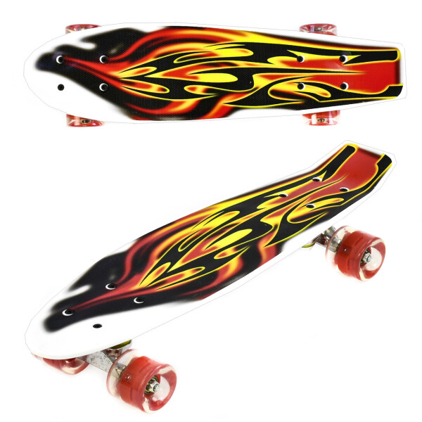 

Скейт Best Penny Board LED 22 Огонь (9463-888)