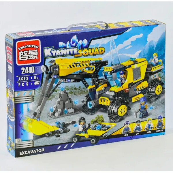 

Конструктор Star toys factor стройтехника Экскаватор 457 деталей (2410)