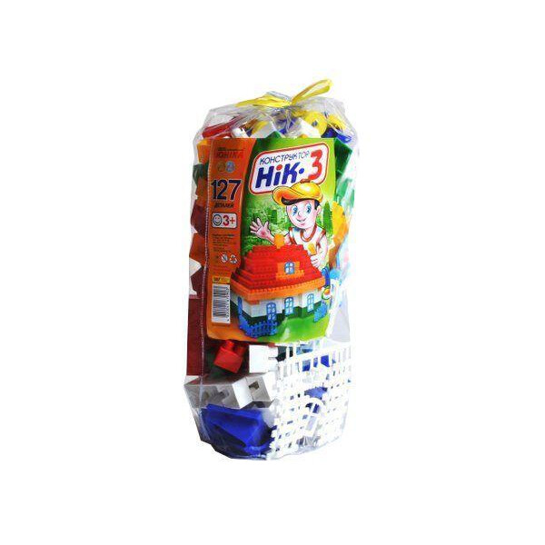 

Конструктор детский Юника НИК-3 127 деталей
