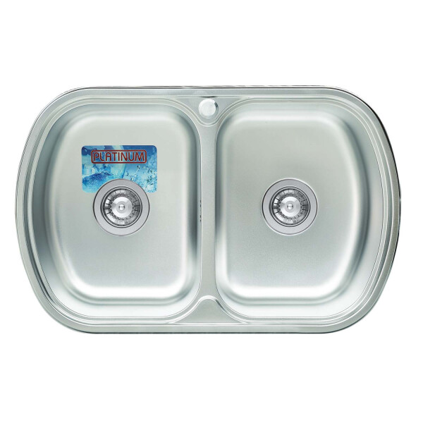 

Кухонная мойка Platinum 7749D Decor