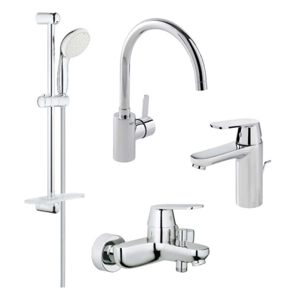 

Набор Смесителей для Кухни И Ванной M-Size Grohe Ex Eurosmart Cosmopolitan 126115Mk