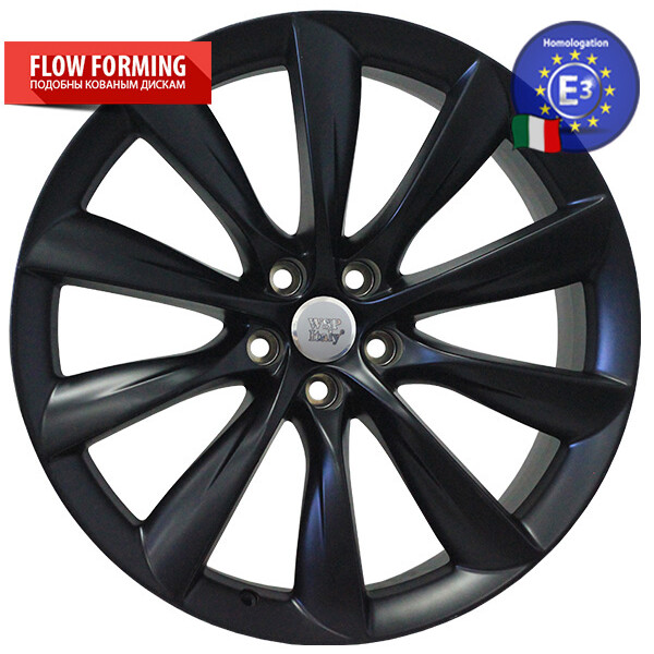 

Литой диск WSP Italy TESLA W1402 VOLTA R22 W10 PCD5X120 ET35 DIA64,1 DULL BLACK