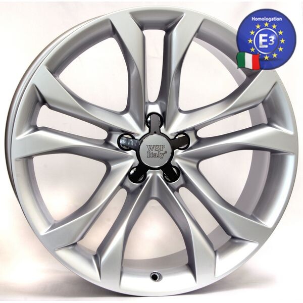 

Литой диск WSP Italy AUDI W563 SEATTLE R17 W7,5 PCD5X112 ET28 DIA66,6 SILVER