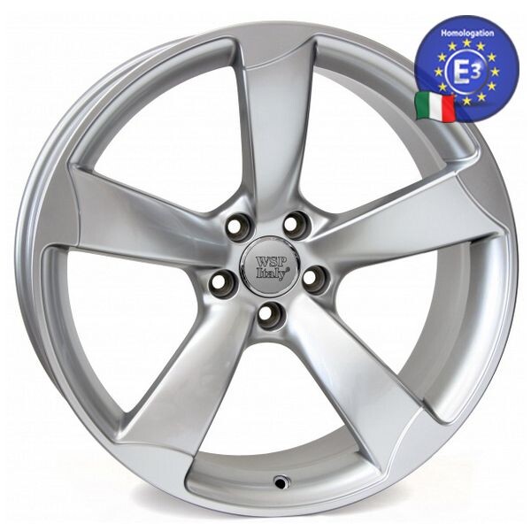 

Литой диск WSP Italy AUDI W567 GIASONE R20 W8,5 PCD5X112 ET36 DIA57,1 HYPER SILVER