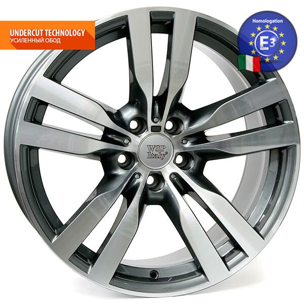 

Литой диск WSP Italy BMW W672 PANDORA X6 R22 W10 PCD5X120 ET40 DIA74,1 ANTHRACITE POLISHED