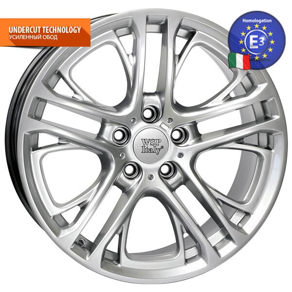 

Литой диск WSP Italy BMW W677 X3 XENIA R19 W8,5 PCD5X120 ET25 DIA72,6 HYPER SILVER