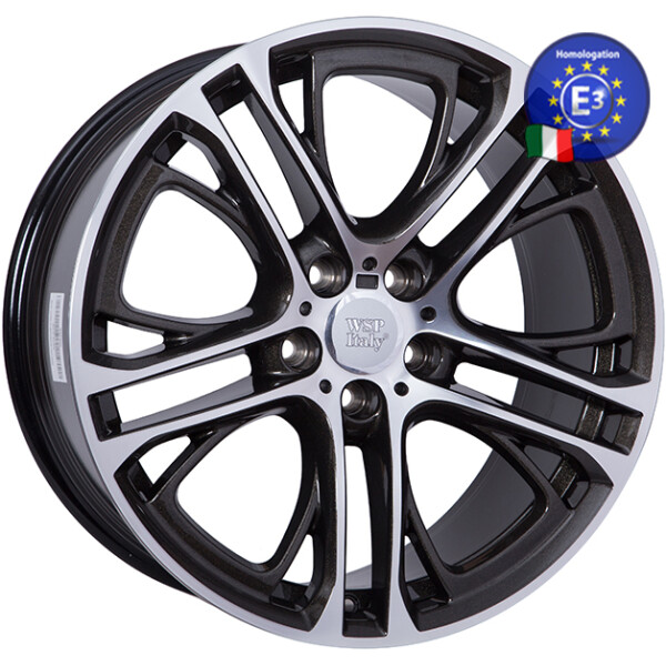 

Литой диск WSP Italy BMW W677 X3 XENIA R20 W10 PCD5X120 ET51 DIA72,6 DIAMOND BLACK POLISHED