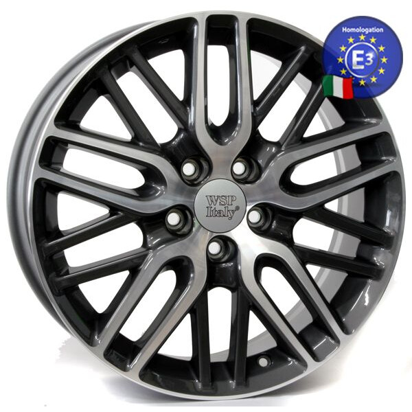 

Литой диск WSP Italy HONDA W2408 IMPERIA R17 W7 PCD5X114,3 ET55 DIA64,1 ANTHRACITE POLISHED