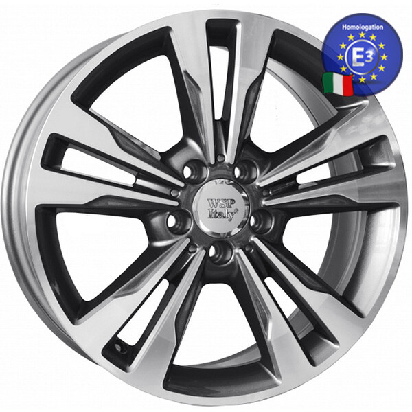 

Литой диск WSP Italy MERCEDES W772 APOLLO R18 W7 PCD5X112 ET46 DIA66,6 ANTHRACITE POLISHED