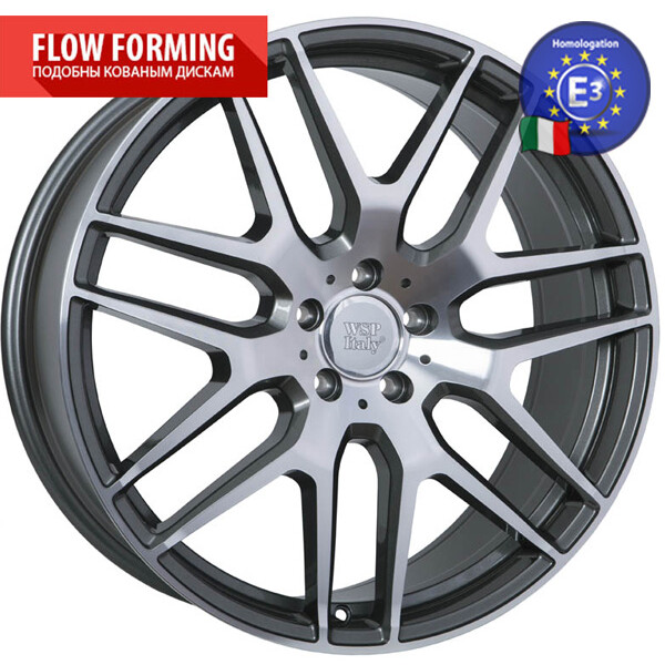 

Литой диск WSP Italy MERCEDES W778 ERIS R21 W10 PCD5X112 ET28 DIA66,6 ANTHRACITE POLISHED
