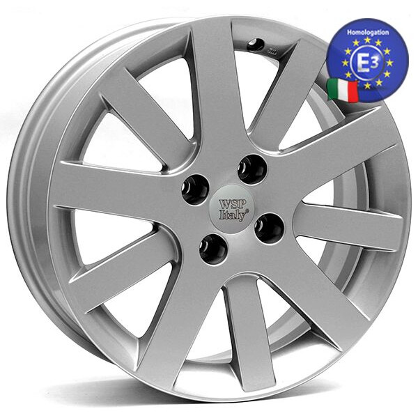 

Литой диск WSP Italy PEUGEOT W850 LYON R17 W7 PCD4X108 ET28 DIA65,1 SILVER
