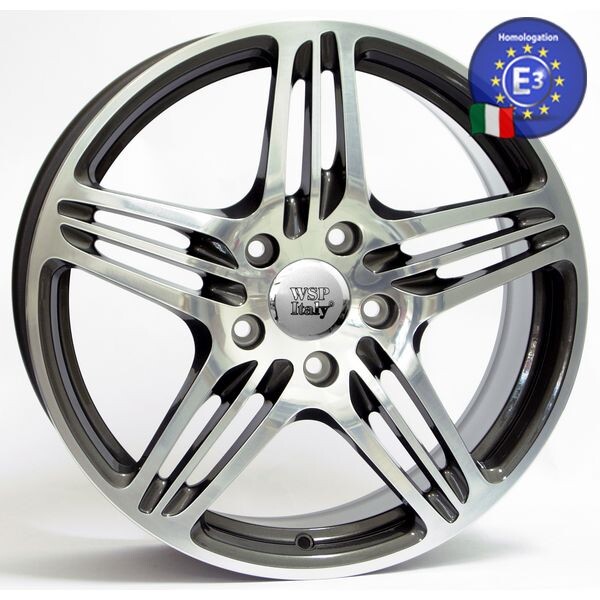 

Литой диск WSP Italy PORSCHE W1050 PHILADELPHIA R18 W8,5 PCD5X130 ET56 DIA71,6 ANTHRACITE POLISHED