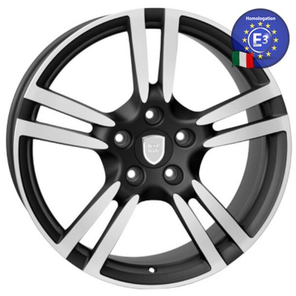 Литой диск WSP Italy PORSCHE W1054 SATURN R20 W11 PCD5X130 ET68 DIA71,6 DULL BLACK POLISHED