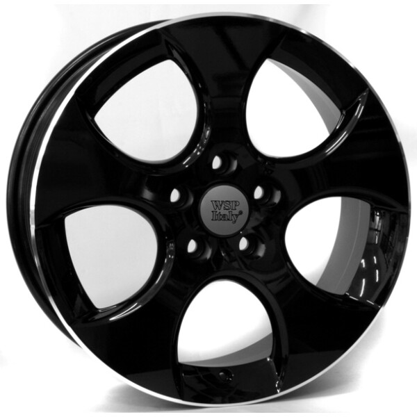 

Литой диск WSP Italy VOLKSWAGEN W444 CIPRUS R18 W7,5 PCD5X112 ET47 DIA57,1 GLOSSY BLACK LIP POLISHED