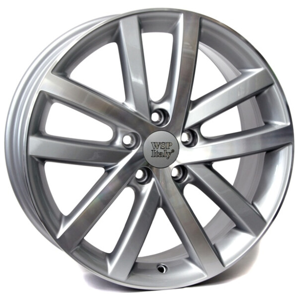

Литой диск WSP Italy VOLKSWAGEN W460 Rheia R17 W7,5 PCD5X112 ET49 DIA57,1 SILVER POLISHED