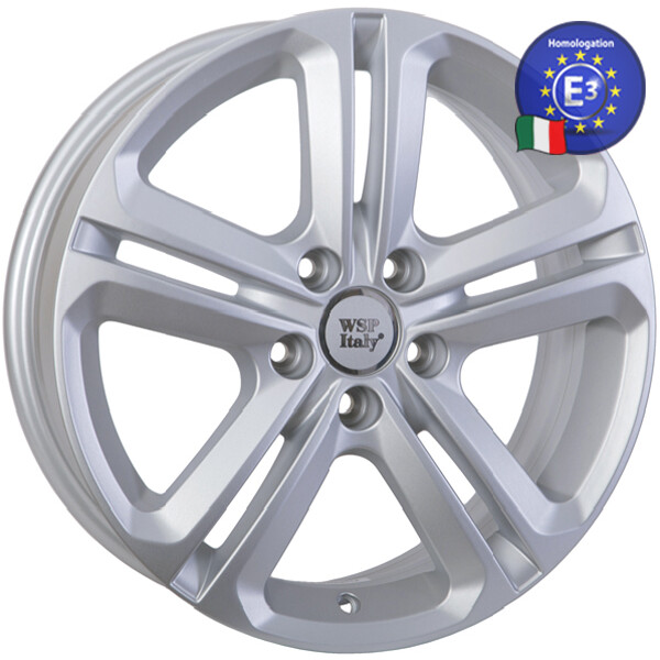 

Литой диск WSP Italy VOLKSWAGEN W467 XIAMEN R17 W7 PCD5X112 ET33 DIA57,1 DULL SILVER