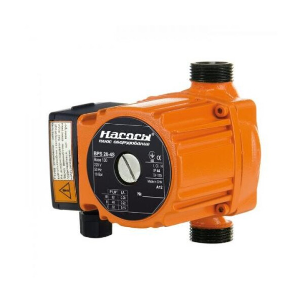 

Насос циркуляционный Nasosy plus BPS 20-4S-130 + гайка уп.8 шт