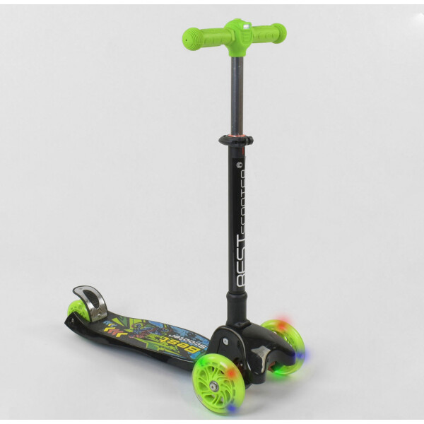 

Самокат трехколесный 81472 Best Scooter черный 88130