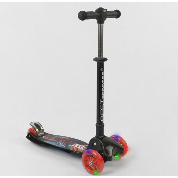 

Самокат трехколесный 96365 Best Scooter черный 88129