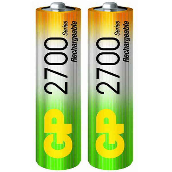 

Аккумулятор GP 2700 mAh AA NiMH (HR6) 2шт