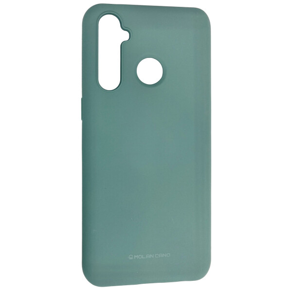 

Чехол-накладка Silicone Hana Molan Cano SF Jelly для Realme 5 Pro / Q (green)
