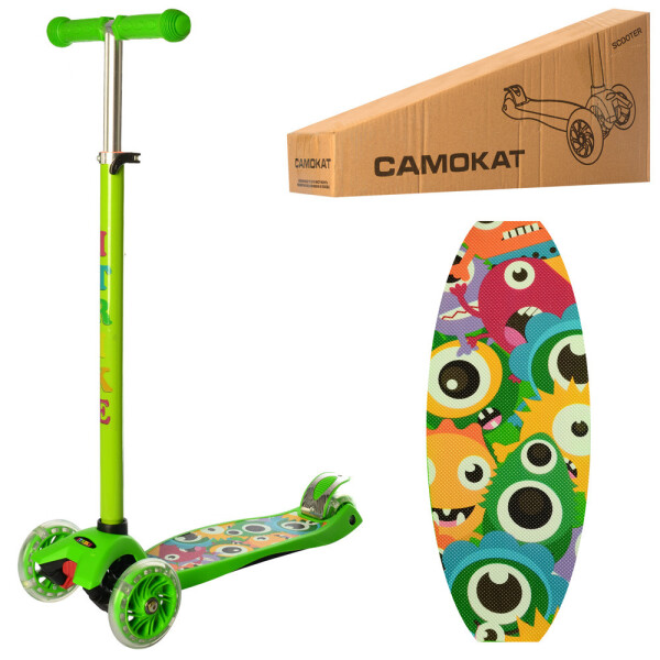 

Самокат JR 3-055-GR2 MAXI зеленый iTrike