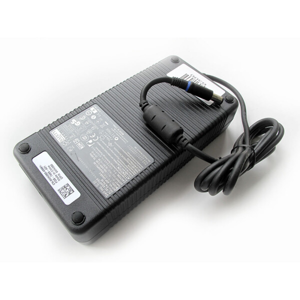 

(зарядное устройство), зарядное устройство, для ноутбука Dell 19.5V, 12.3A, 240W, 7.4*5.0-PIN, black + сетевой кабель питания