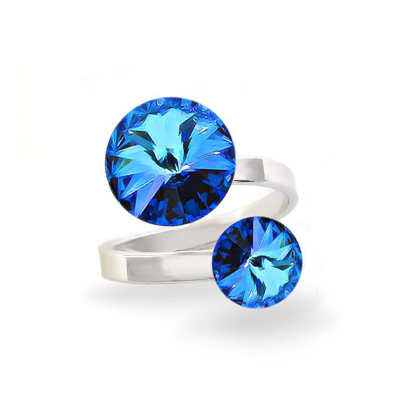 

Кольцо с кристаллами Swarovski (1625750)