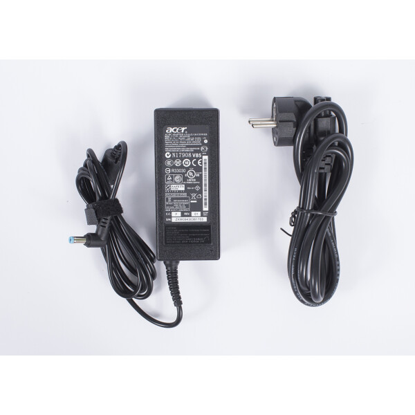

Блок питания(зарядное устройство) ACER 19V, 3.42A, 65W, 5.5*1.7мм, black + сетевой кабель питания