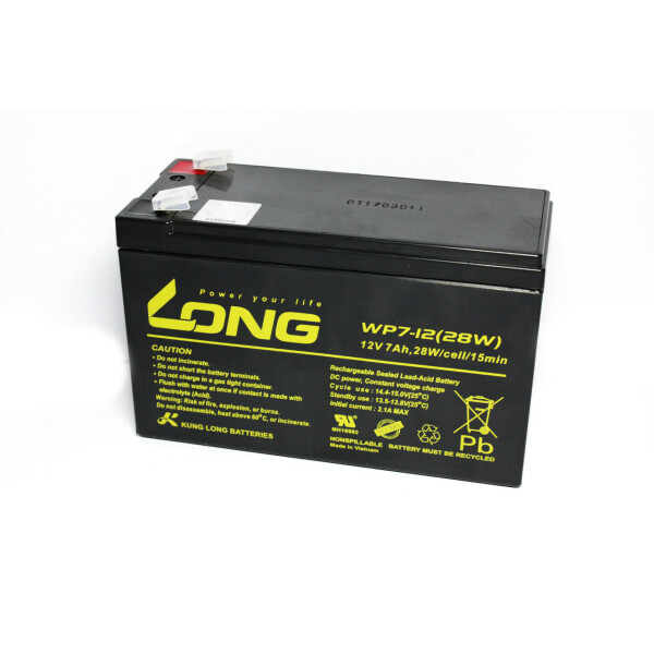 

Аккумулятор 12V 7Ah Long