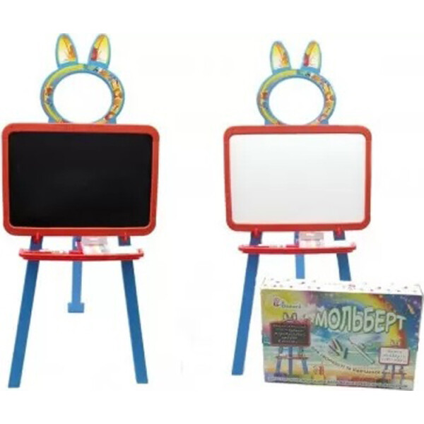 

Доска для рисования DOLONI TOYS магнитная 013777 (Оранжево-голубая)